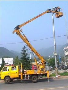 路燈車出租圖片,路燈車出租高清圖片 廣東和順高空機械設備租賃,