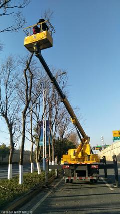昆明登高車出租 路燈維修車租賃